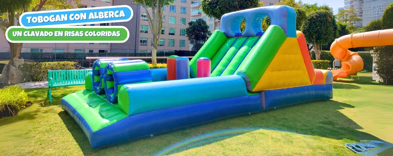 tobogan-en-renta-en-cdmx Renta de tobogan inflable
