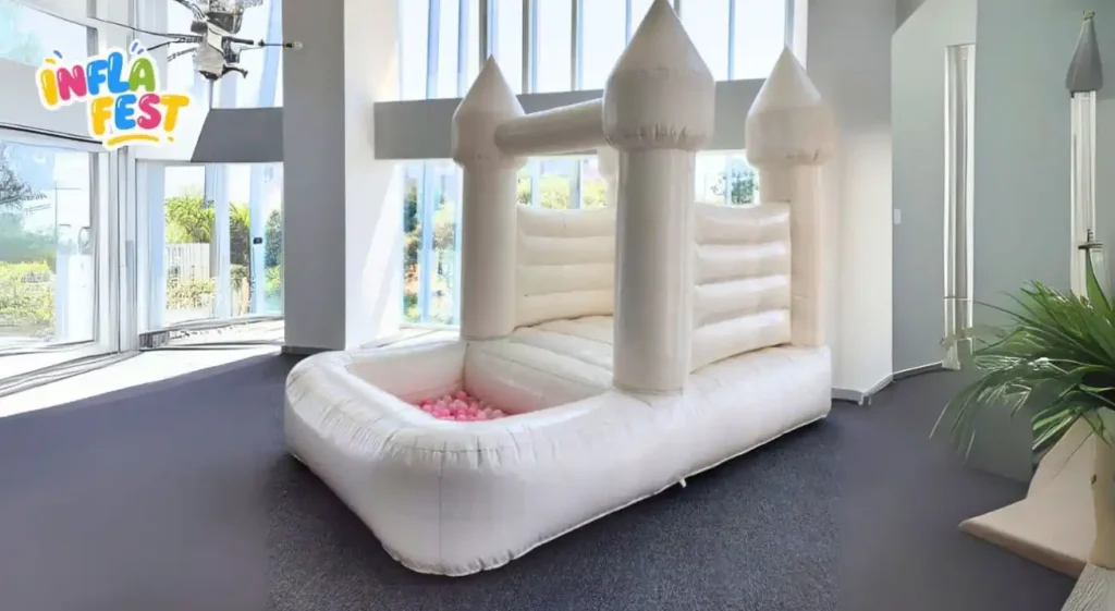 mini castillo blanco