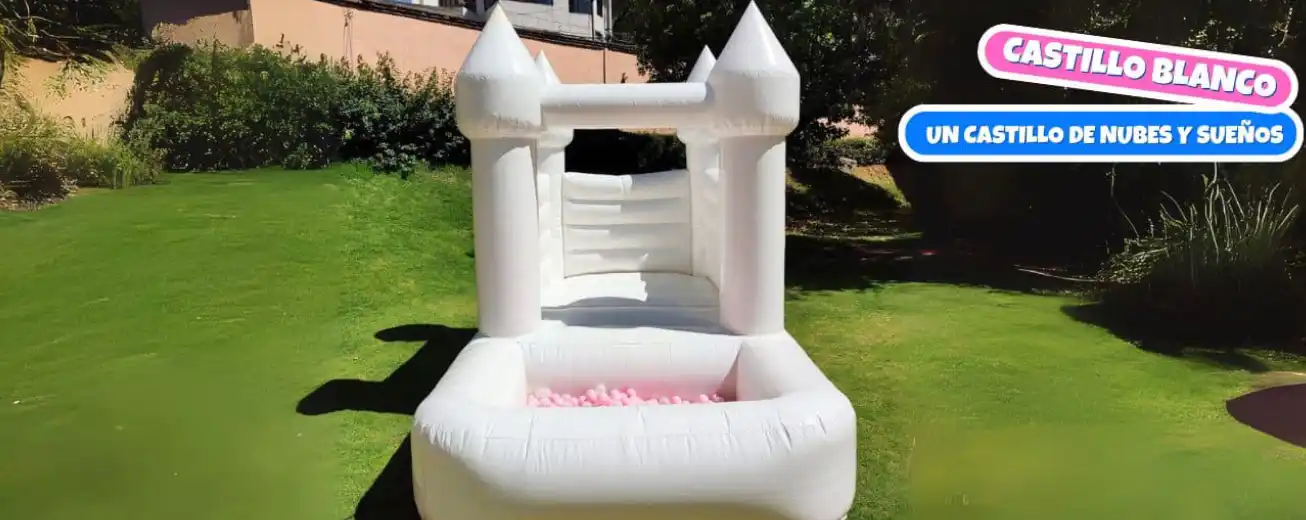 Mini castillo blanco