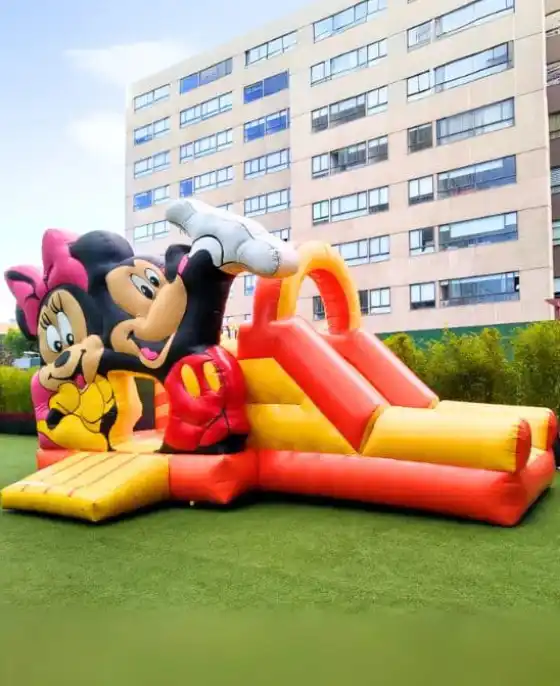 Renta de tobogan de mickey