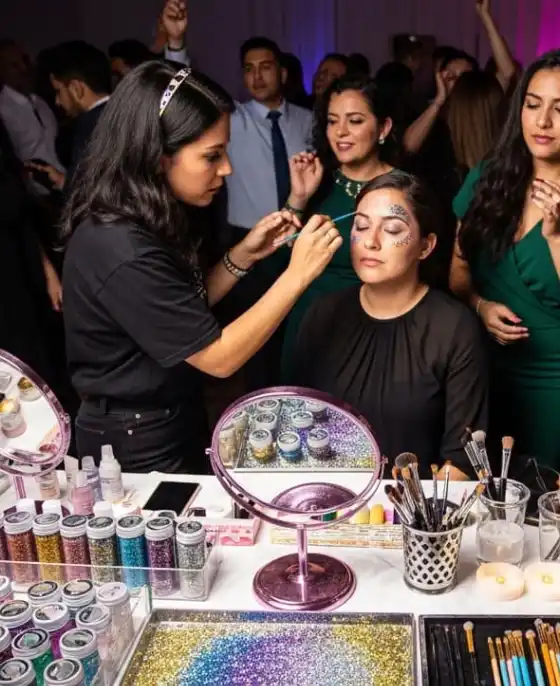 Glitter bar para eventos