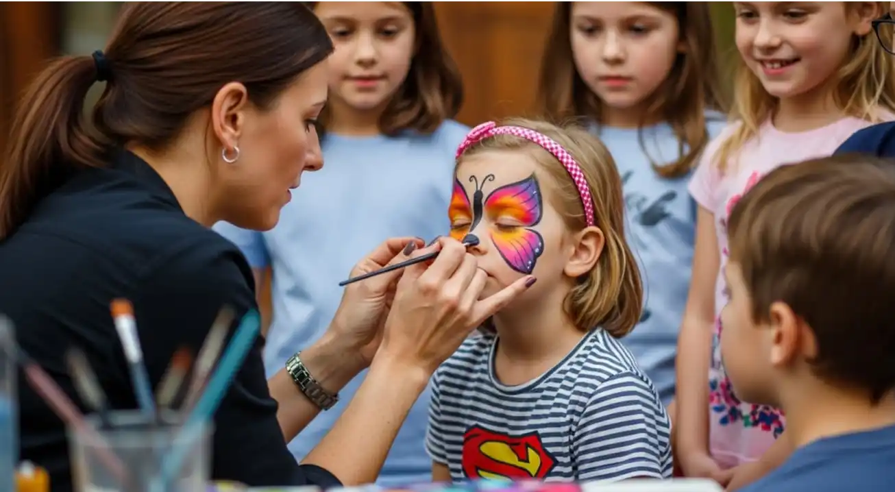 Pintacaritas para niños