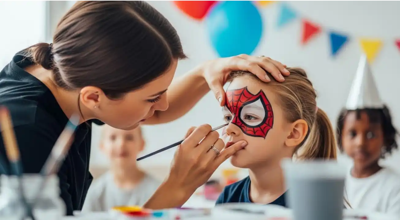 pintacaritas infantil