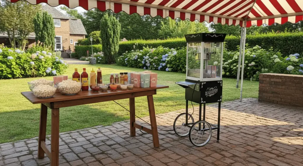 maquina de palomitas para eventos