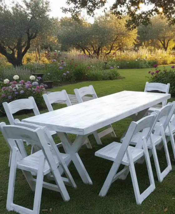 Renta de mesas elegantes para niños