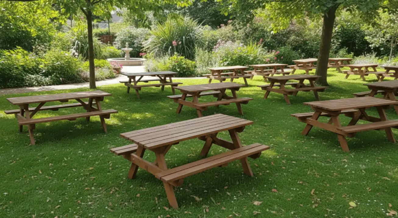 renta de mesas picnic